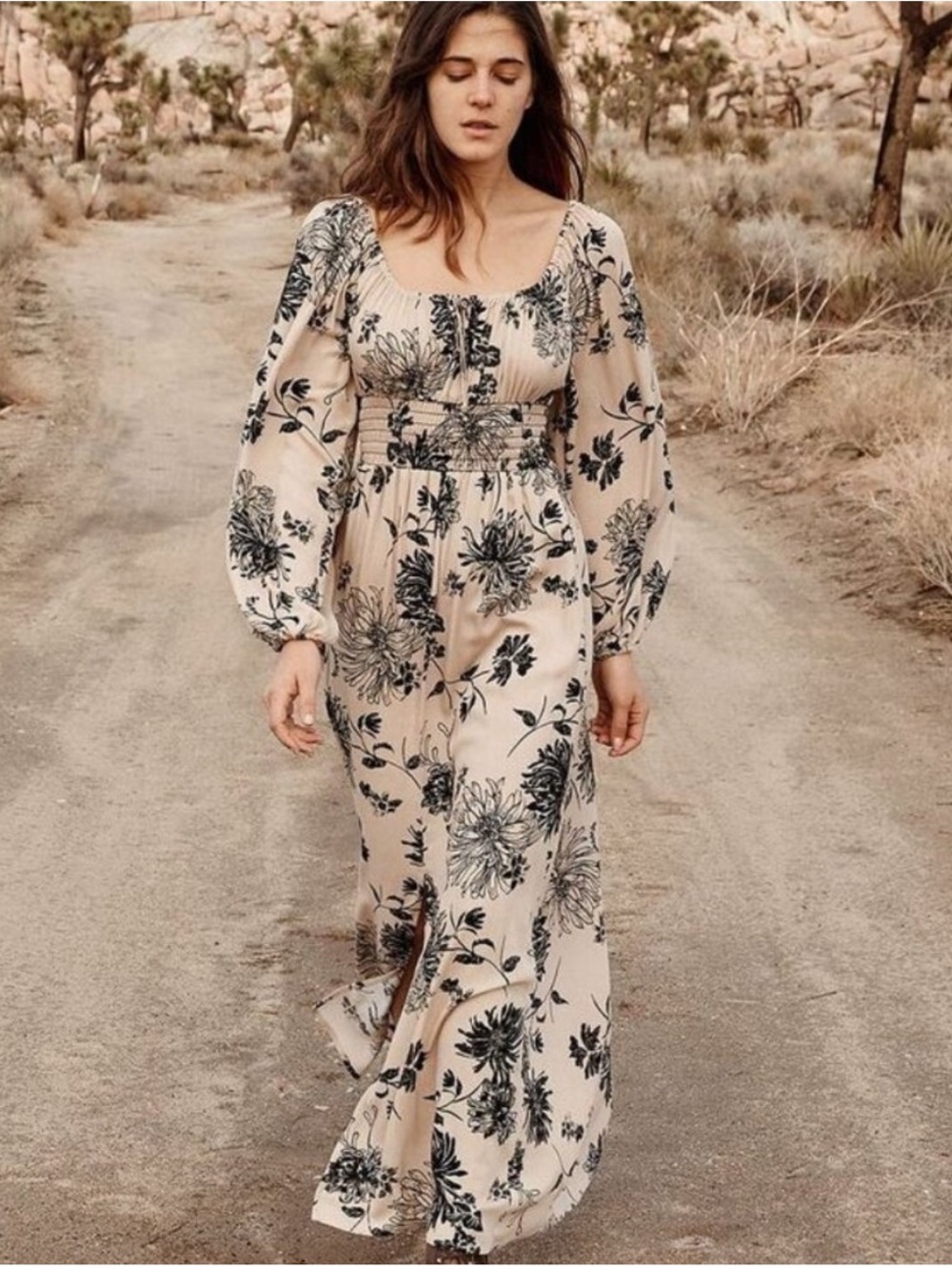 Christy Dawn Savannah maxi dress in Chrysanthemum